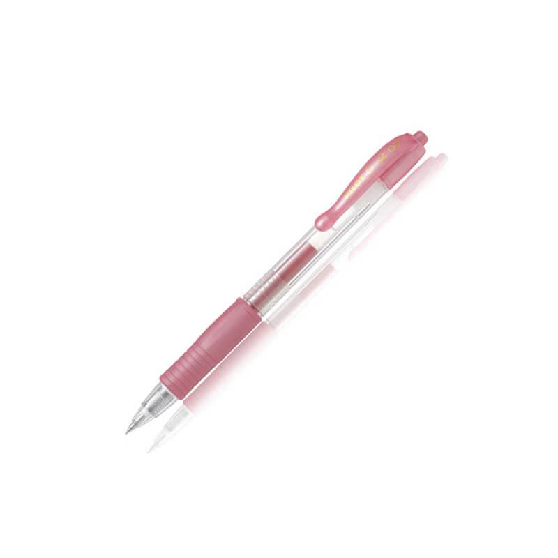Pilot G-2 Gel 0.7mm Metallic Ροζ