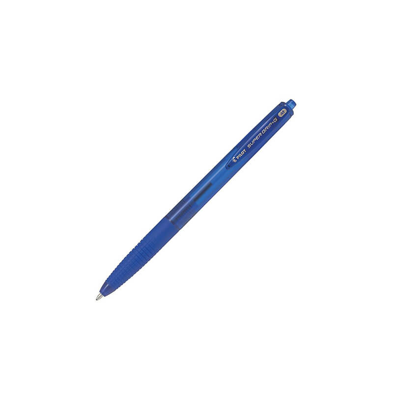 Pilot Super Grip G Retractable Ballpoint 1.0mm Μπλε (BPGG-8R-ML)