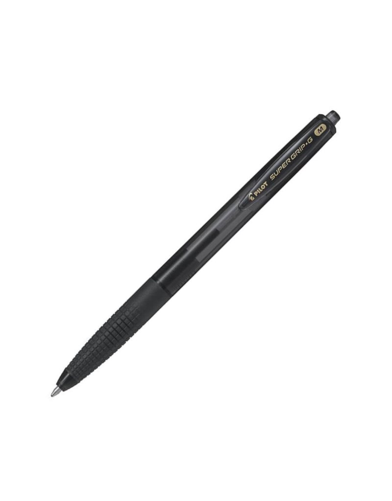 Pilot Super Grip G Retractable Ballpoint 1.0mm Μαύρο