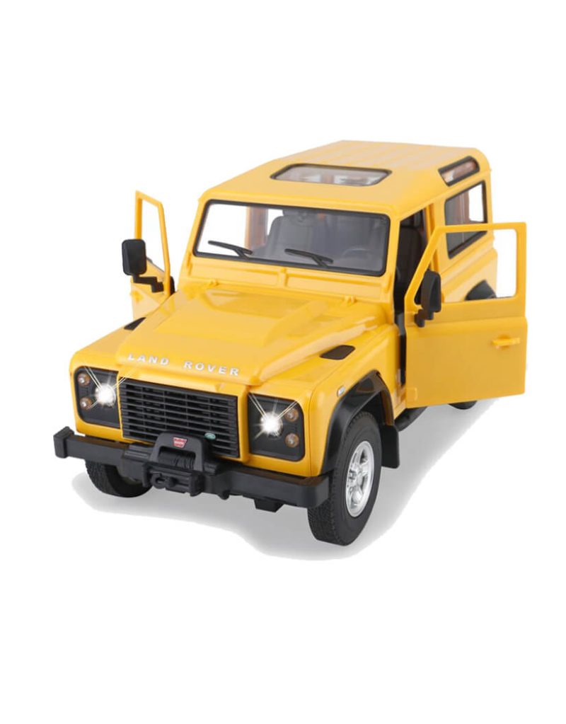 Τηλεκατευθυνόμενο Land Rover Defender Yellow