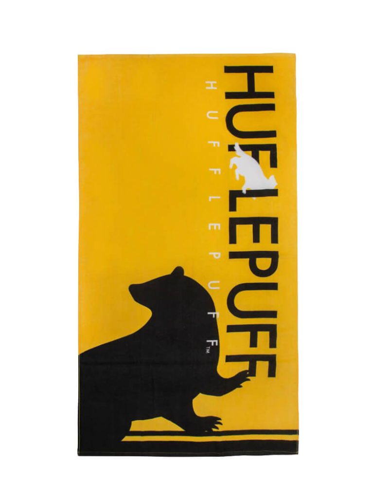 Πετσέτα Θαλάσσης Harry Poξtter Hufflepuff 140 x 70 cm