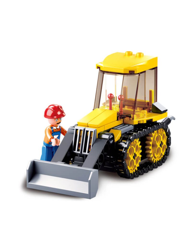 Sluban Τουβλάκια Town Construction Small Bulldozer