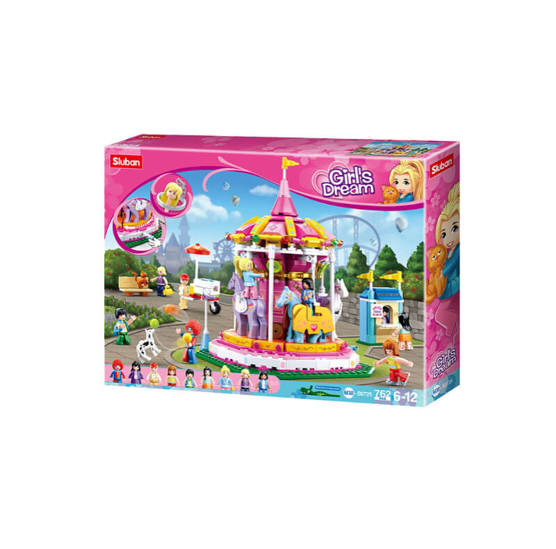 Sluban Τουβλάκια Girls Dream Carousel