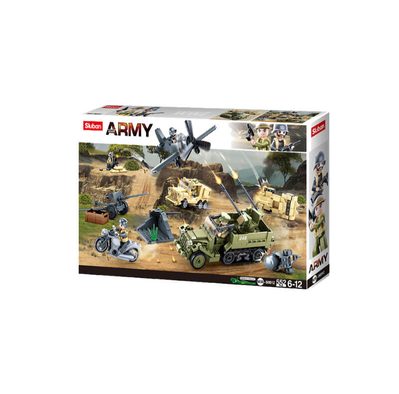 Sluban Τουβλάκια Army The Battle