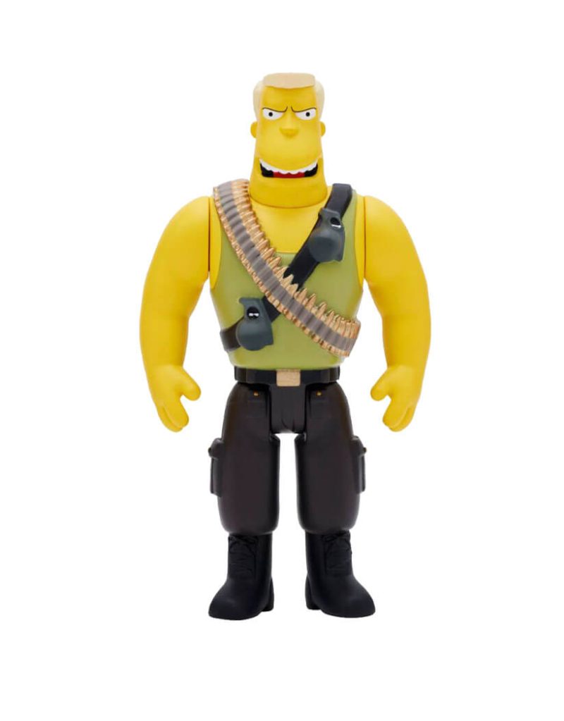 Συλλεκτική Φιγούρα Δράσης The Simpsons McBain (Commando) 10 εκ
