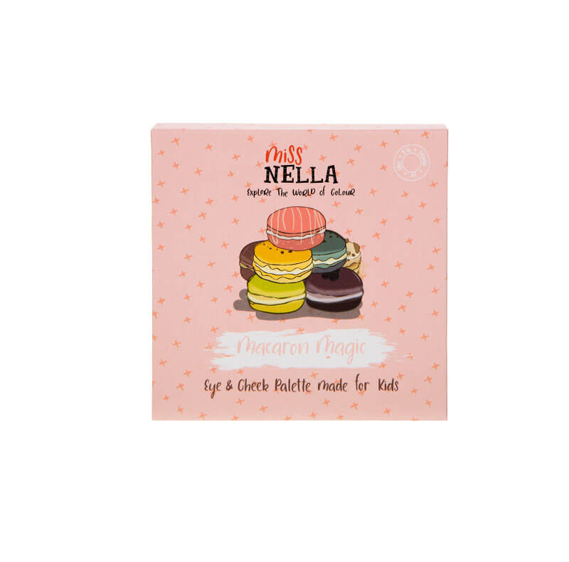Miss Nella Παιδική Παλέτα Σκιών Και Ρουζ Macaron Magic