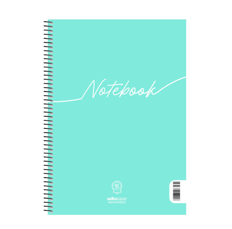 Τετράδιο Σπιράλ Β5 Salko Paper Notebook 3Θ.90Φ (Διάφορα Χρώματα)