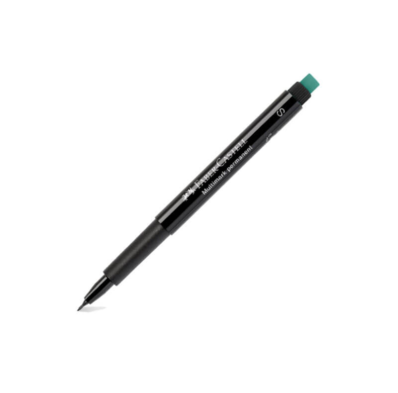 Ανεξίτηλος Μαρκαδόρος Faber-Castell Multimark 0.4mm Μαύρος