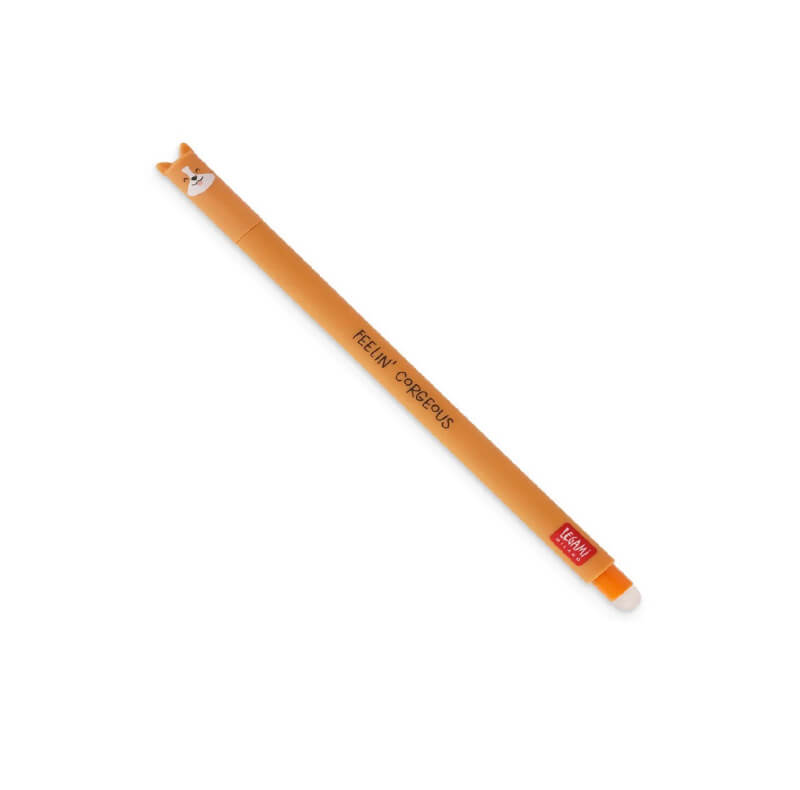 Legami Milano Στυλό Gel 0.7mm με Μαύρο Μελάνι που σβήνει Αλεπού