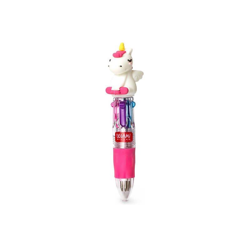 Legami Milano Στυλό Ballpoint με 4 χρώματα Mini Magic Unicorn