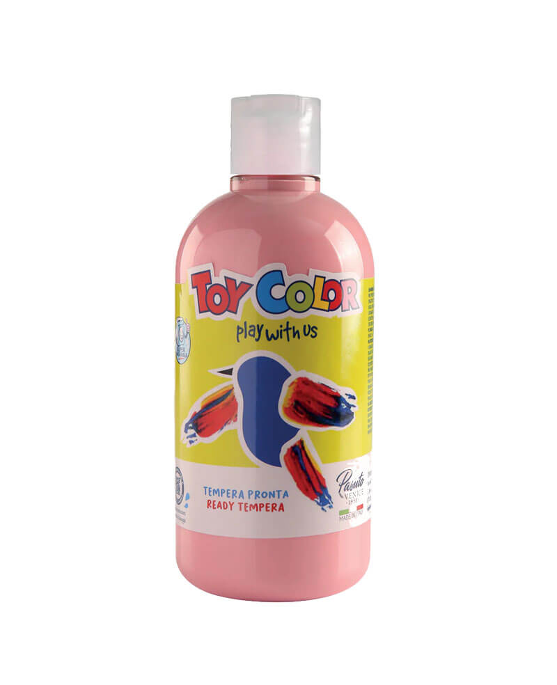 Τέμπερα Ζωγραφικής Toy Color Ready Ροζ 500ml