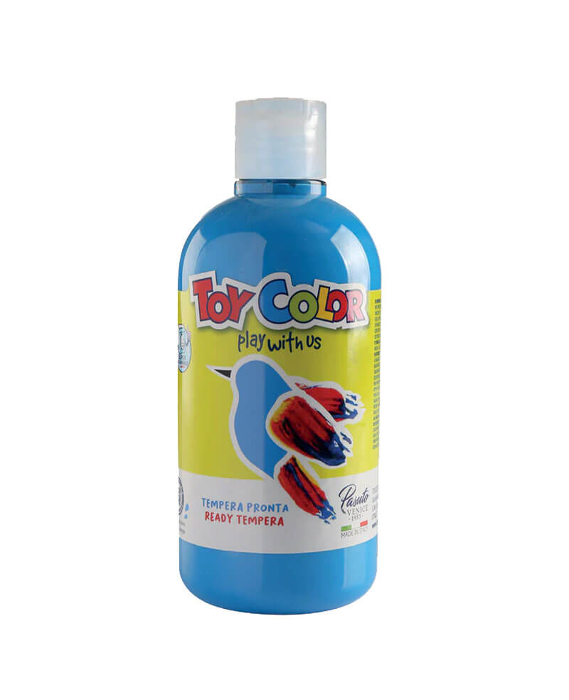 Τέμπερα Ζωγραφικής Toy Color Ready Cyan 500ml