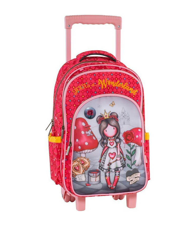 Graffiti Trolley Δημοτικού Santoro Gorjuss red
