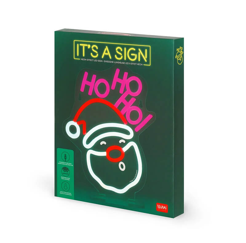 Legami Milano Επιγραφή LED με εφέ νέον It's A Sign Santa Claus