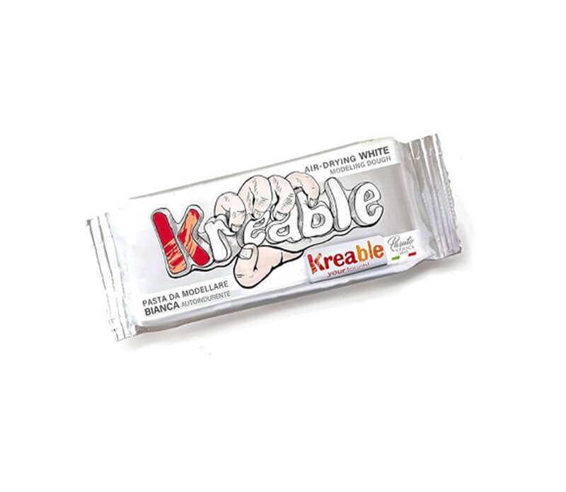 Toy Color Λευκός Πηλός Krea 500gr