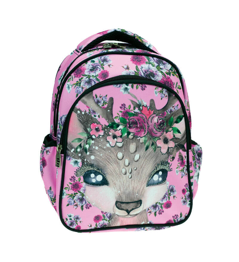 Bmu Τσάντα πλάτης νηπίου Pink Deer Ελαφάκι