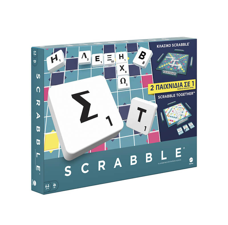 Mattel Scrabble 2 σε 1