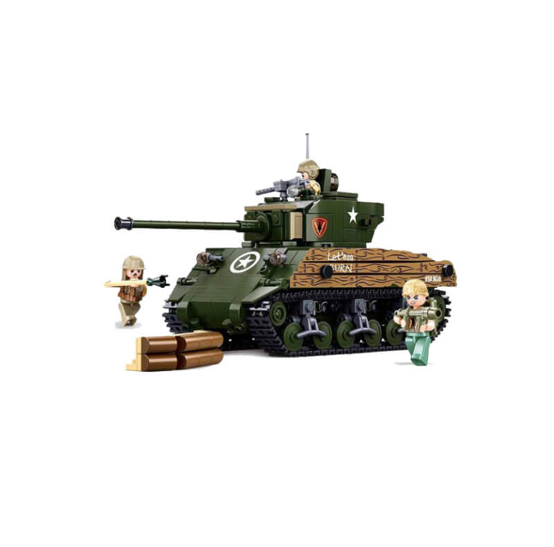 Sluban Medium Tank M4A3 715τμχ