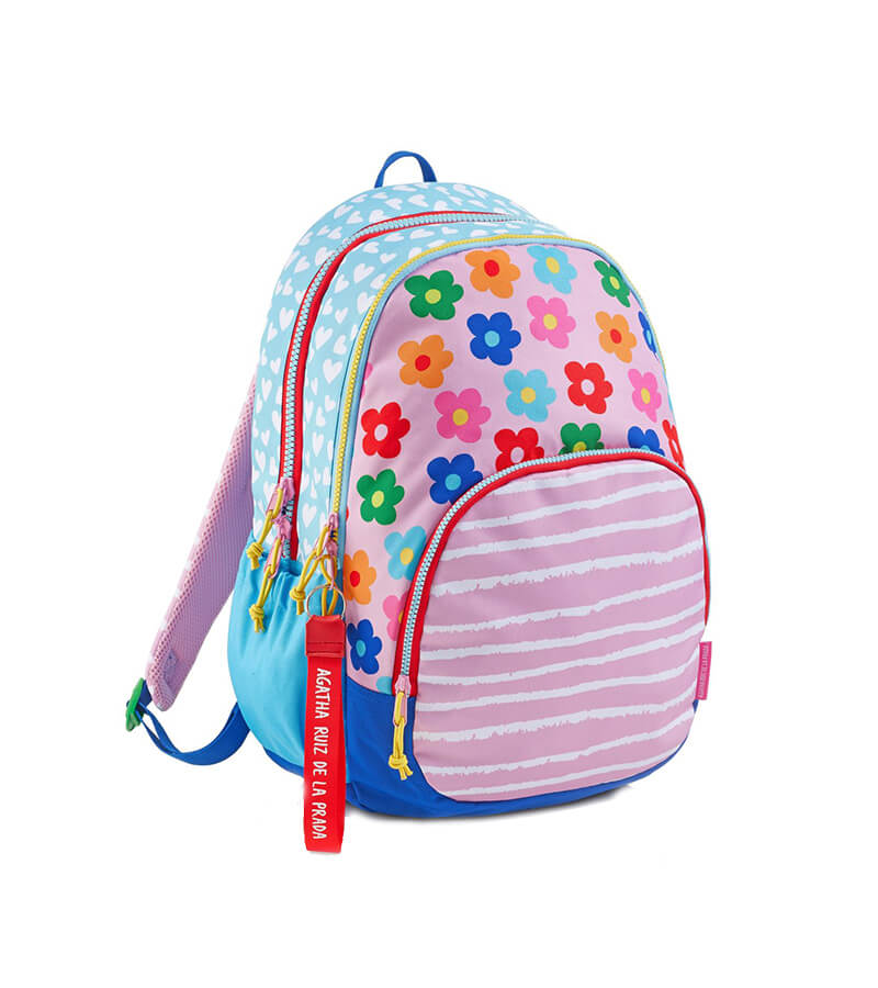 Miquerlius Τσάντα Πλάτης Δημοτικού Agatha Ruiz De La Prada Combi